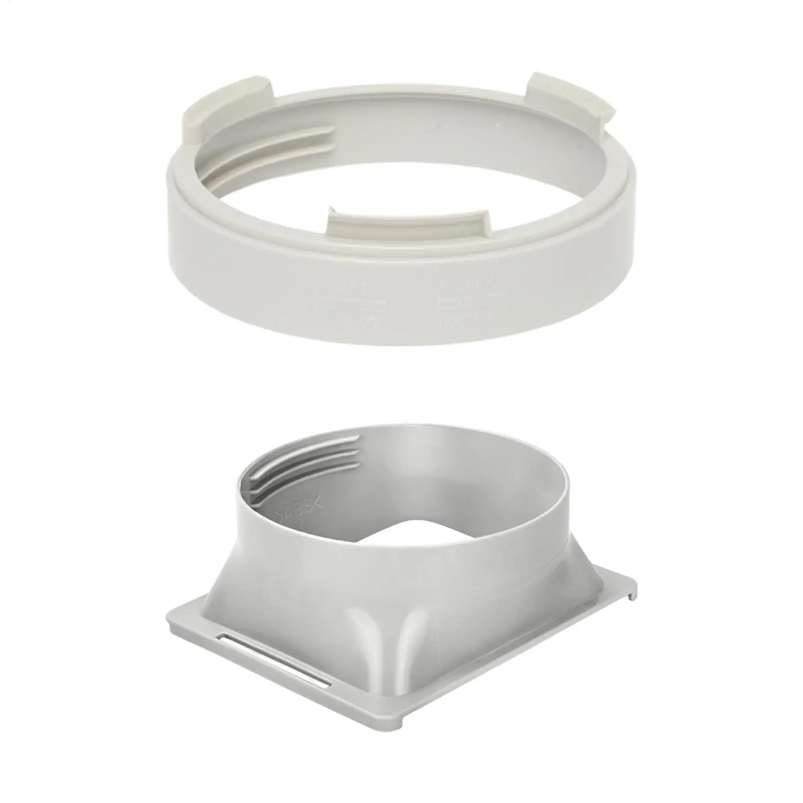 5.9 Inch Portable Air Conditioner Hose Connector Coupler Adapter For Indoor Home Dorm Commercial AC Unit Cooling Accessories