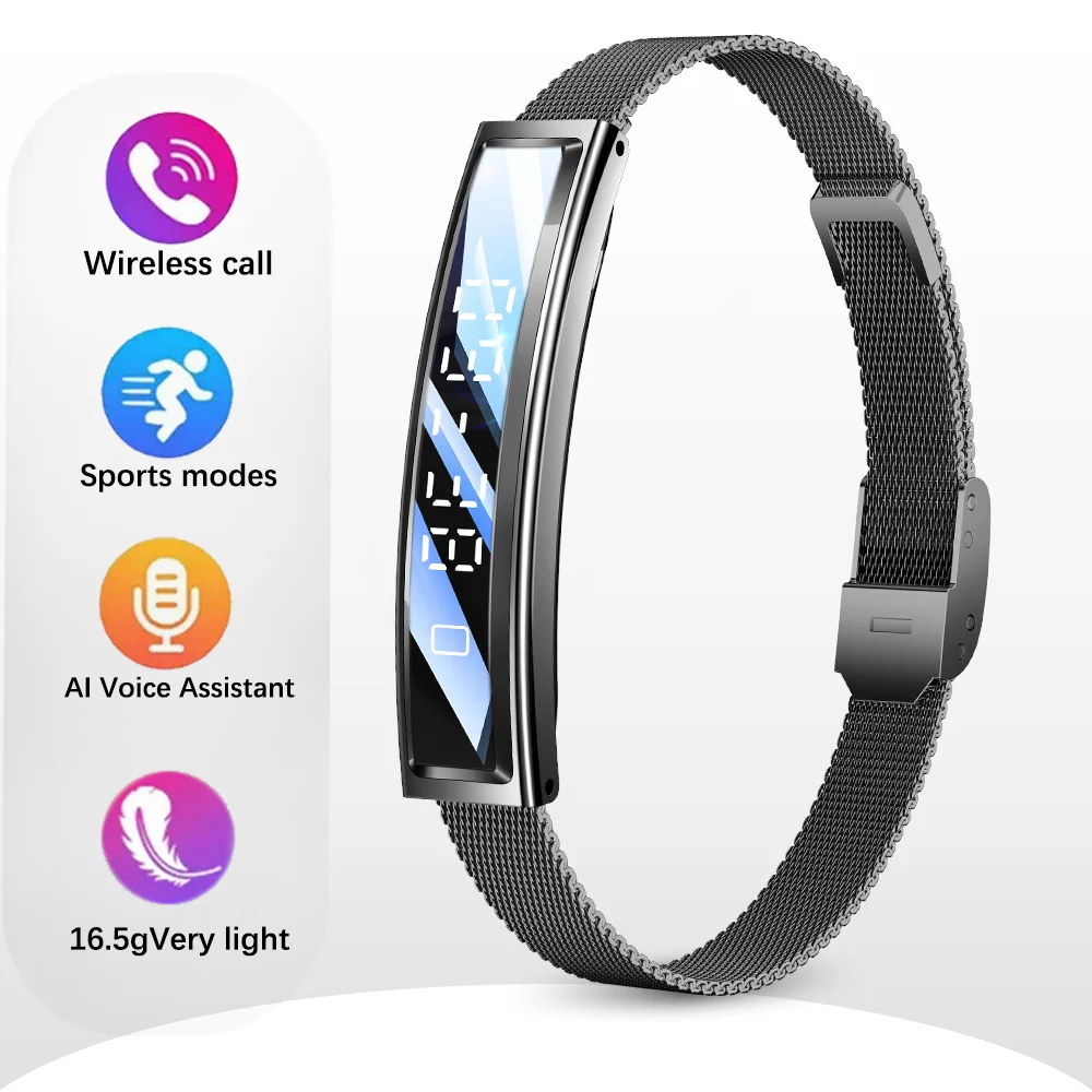 

DAORKOW New Men's and women's fitness wristband Pressure test waterproof pedometer smartwatch is available for Android and iOS