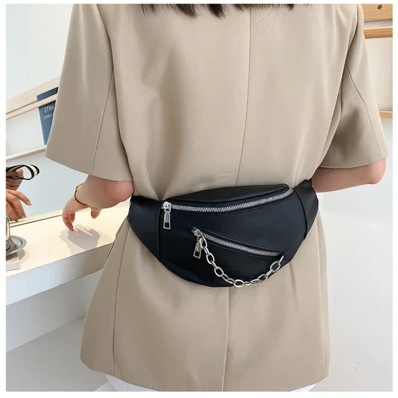 Women's Waist Bag Women's Fanny Pack Designer Crossbody Bag New Fashion Abdominal Hip Bag Chest Banana Women's Raised