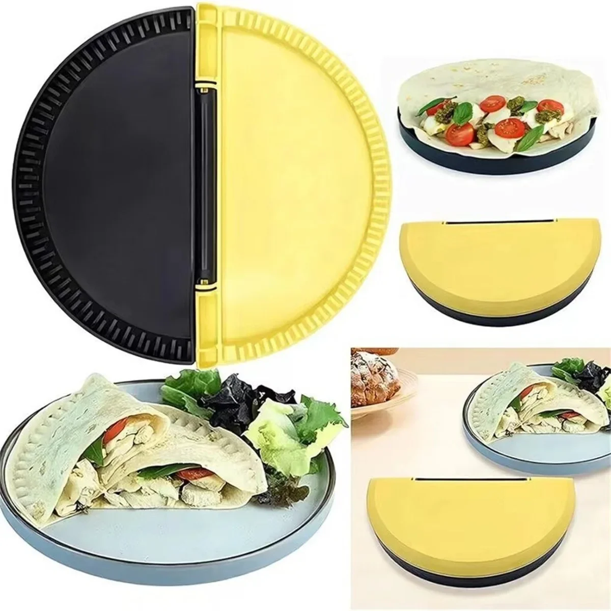 Sellador de tortillas, máquina para hacer sándwiches de cocina, prensa para desayuno tostado, recién llegado, herramienta para hacer sándwiches, juego de hacer sándwich tostado