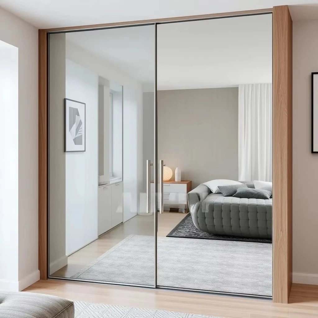 

High-end modern hinged door wardrobe bedroom wardrobe modular cube storage cabinet customization