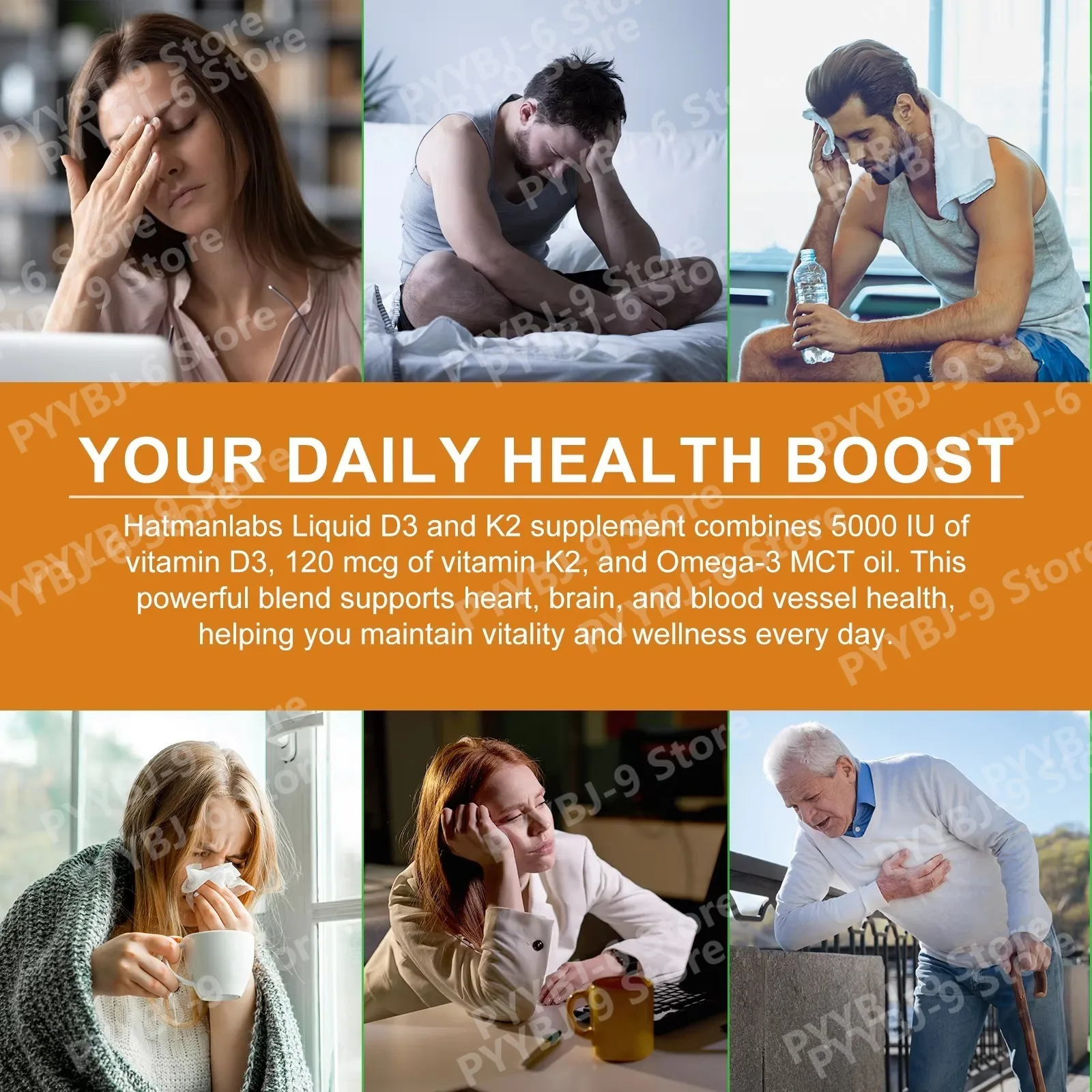 Hatmanlabs 5000 IU Vitamin D3 - Vitamin D3 K2 Drop review and price