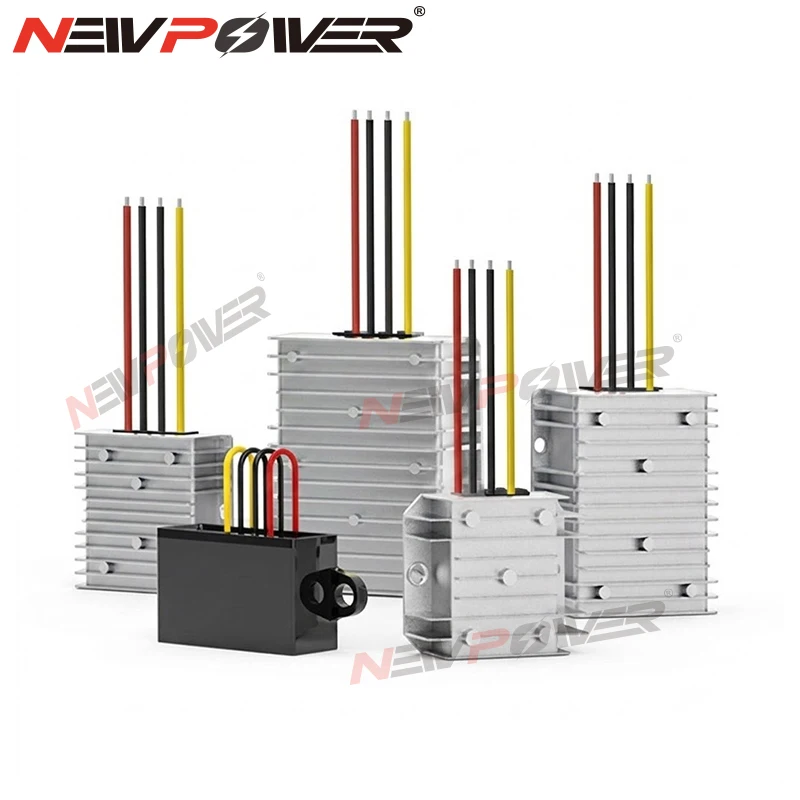 100V80V72V60V48V36V24V to 12V5A10A15A 9V20A 5V20A Car Power DC Converter 84V to 24V 20A DC Buck Module TI Advanced Chip