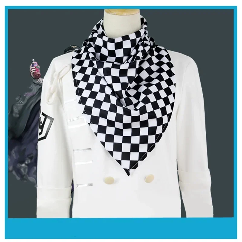 

x,3;f\6;h/ABC123Anime Danganronpa V3 Matando Harmonia Kokichi Ouma costume with wig cape cosplay outfit conju6;j'3\y,8/