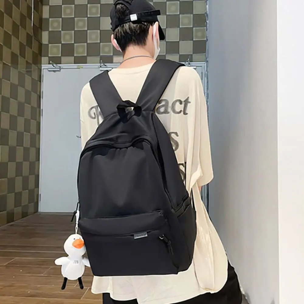 Boys Girls Travel Backbag Large Capacity Backpack Fashion Students School Bag Waterproof Teenage Nylon Book Bag