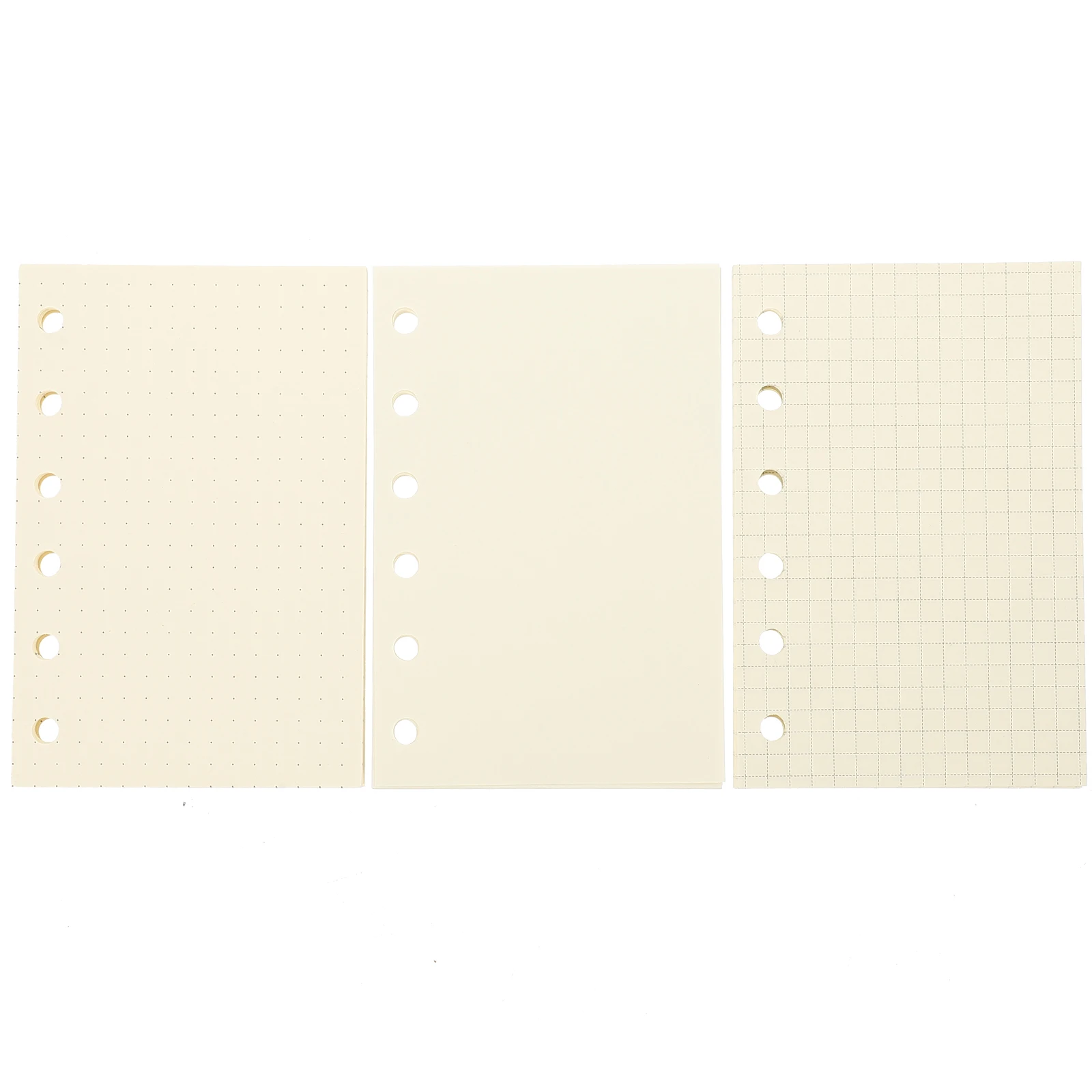 

Planner Refill Paper 6 Hole Loose Leaf Notebook Inserts Blank Grid Dot Journal Binder Filler Notebooks