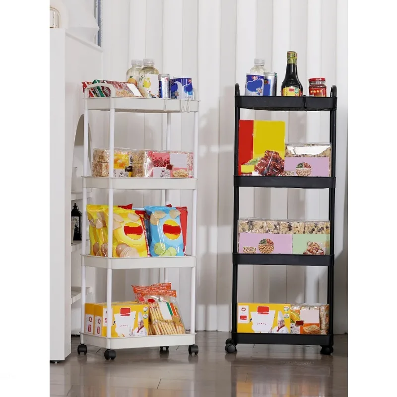 Haushalt Multi-schicht Kleine Warenkorb Lagerung Rack Boden Zu Boden Küche Schlafzimmer Badezimmer Lagerung Rack Lagerung Rack Mit Rädern