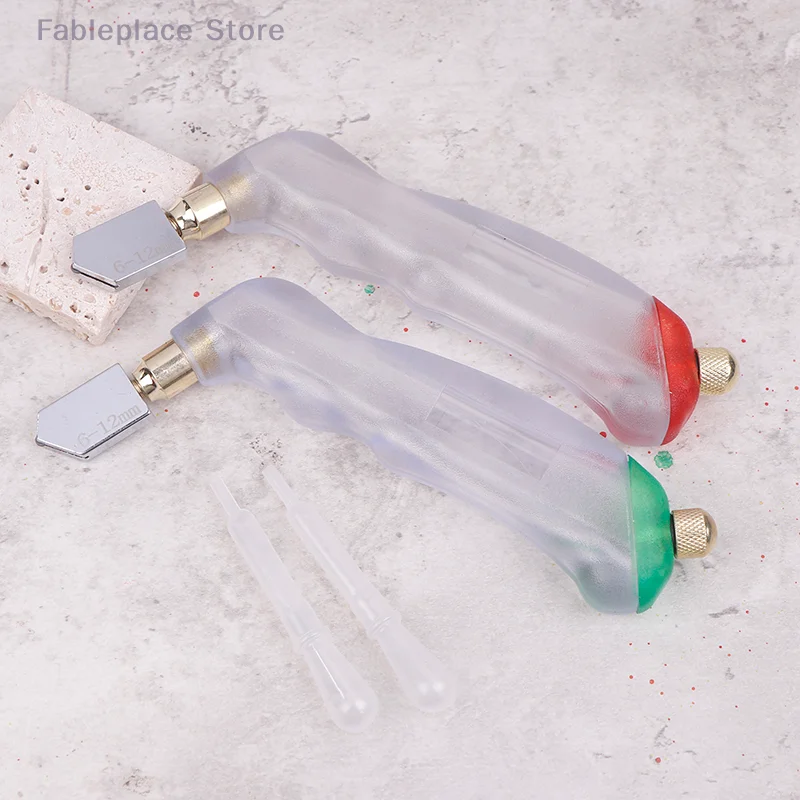 

Durable and Professional Glass Cutter with Pistol Grip; Lubricated Ceramic Tile Cutting Tool with Diamond Blade