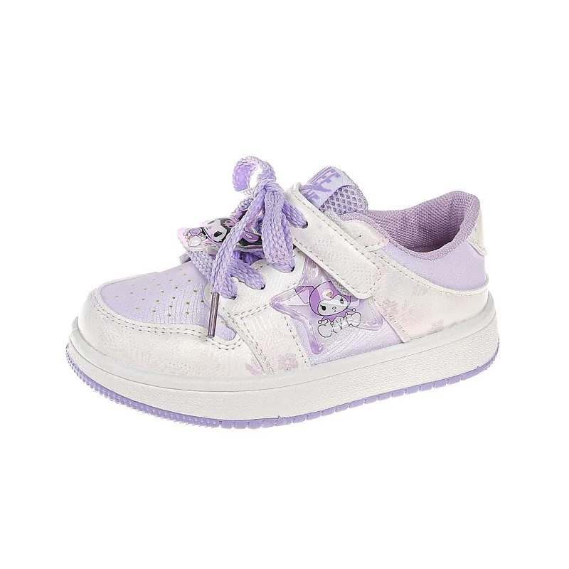 Sanrio White Casual Shoes For Baby Boy Girl Brand Children Sneaker Summer Kids Shoes Toddler Walking Shoes Size 26-37