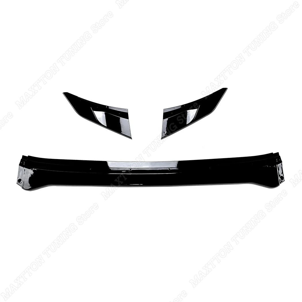 Voorbumper Lip Diffuser Splitter Spoiler Deflector 3 STKS ABS Body Kits Tuning Voor VW Volkswagen UP 2011 2012 2013 2014 2015