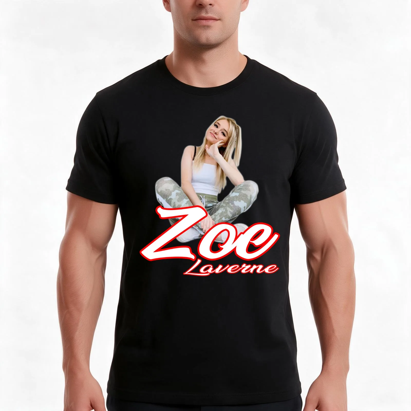 Zoe_Laverne Zody T Shirt Zody Hoodies Zody Merch Valentine T-Shirt Summer Casual Cotton Tee, Unisex Men Women