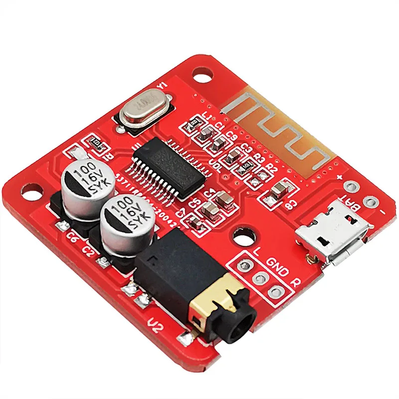 HiFi Bluetooth5.0 Audio Receiver Module Stereo Decoder for DIY Wireless Car Speaker Amp Modification