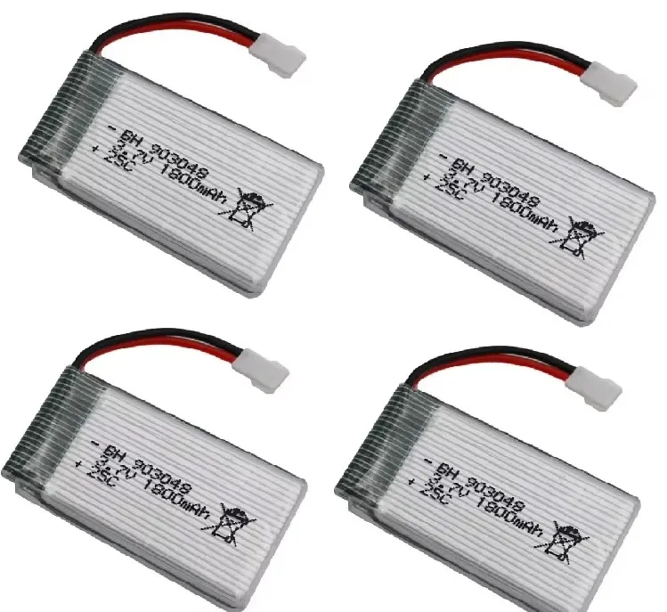 3,7 В 1800 мАч Lipo аккумулятор RC Quadcopter игрушки аксессуары запасные части для KY601S lipo аккумулятор 3,7 В 1800 мАч 903048 липо аккумулятор
