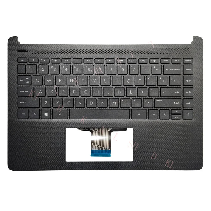 

NN подходит для HP 14-DQ FQ 14S-FR TPN-Q221 Q242 C, клавиатура с подставкой для рук M03796-001