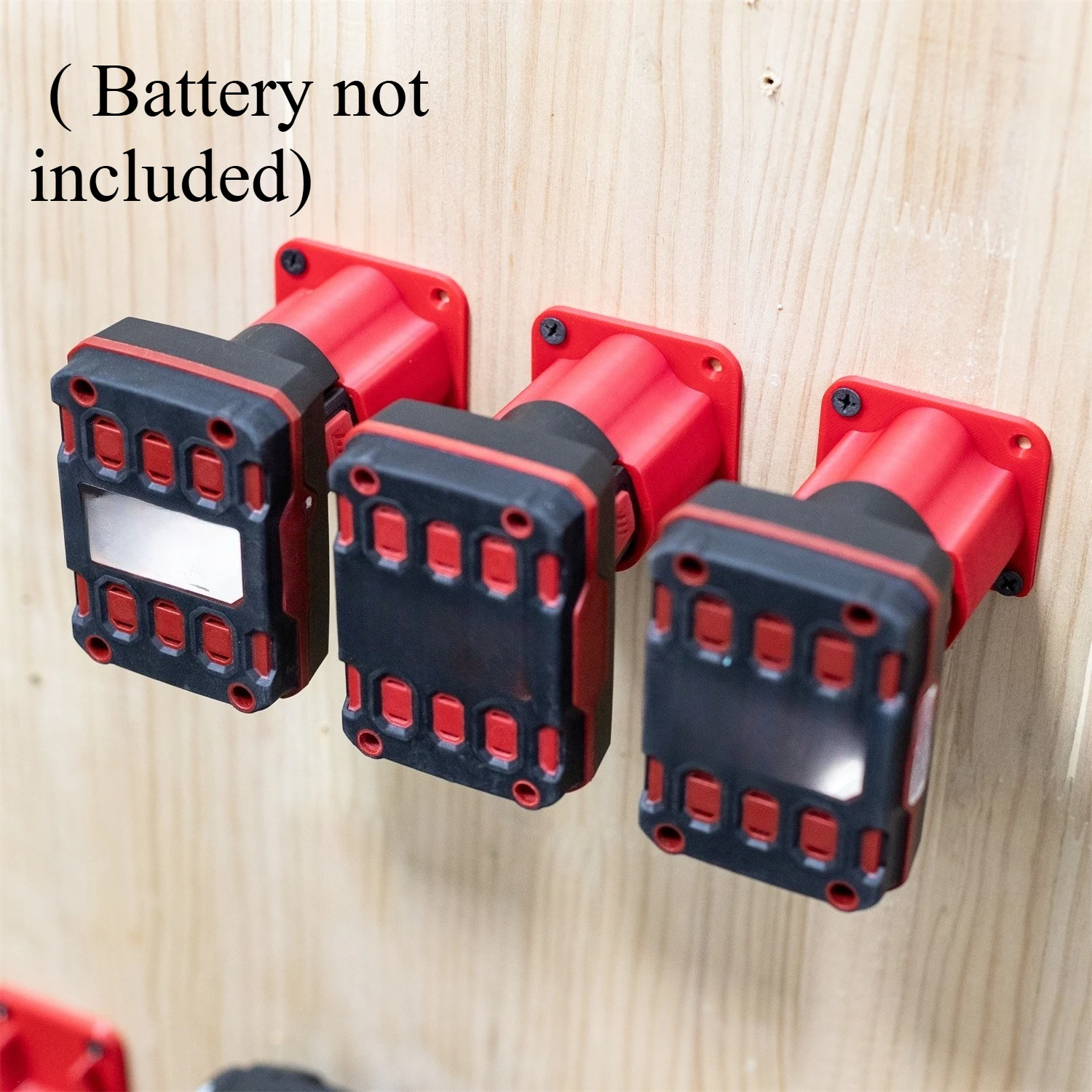 

3/5pcs For Lidl Parkside 12V Series Battery Wall Dock Holder Stand ( Battery not included)