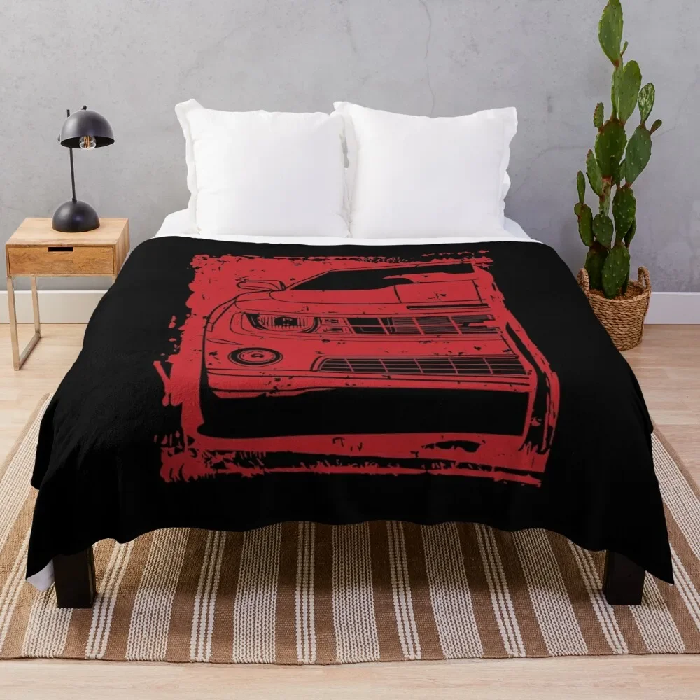 

5th Gen Camaro SS Throw Blanket Versatile Cozy Throw Blanket for All Occasions