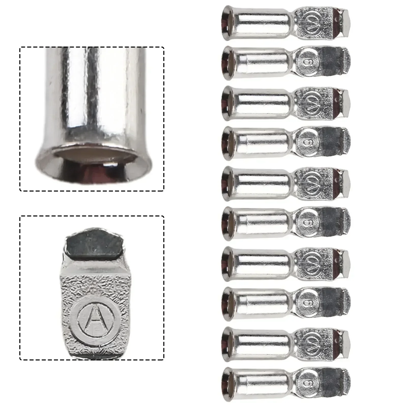 For Anderson Connector Contact Set Ten Pins Rated at For 50 Amps Compatible with a Range of Equipment and Battery Connections