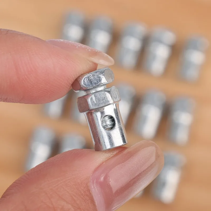 خنق كابل سدادة المشبك للدراجات النارية سكوتر ATV الترابية دراجة الفرامل سلك نهاية الضابط المسمار تثبيت مشبك جزء عالمي