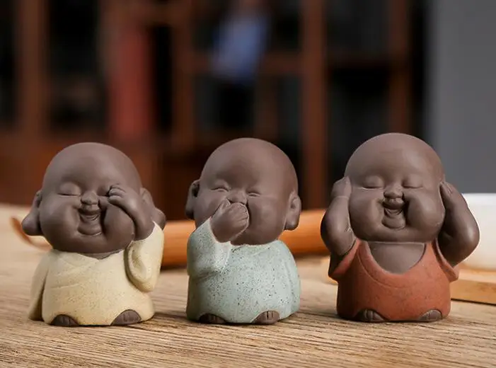 3 Styles Cute 3D Buddha Mold Silicones 3D Buddha Baby Soap Making Mold Handmade Clay Buddha Statue Porcelain Mould Candle Moulds