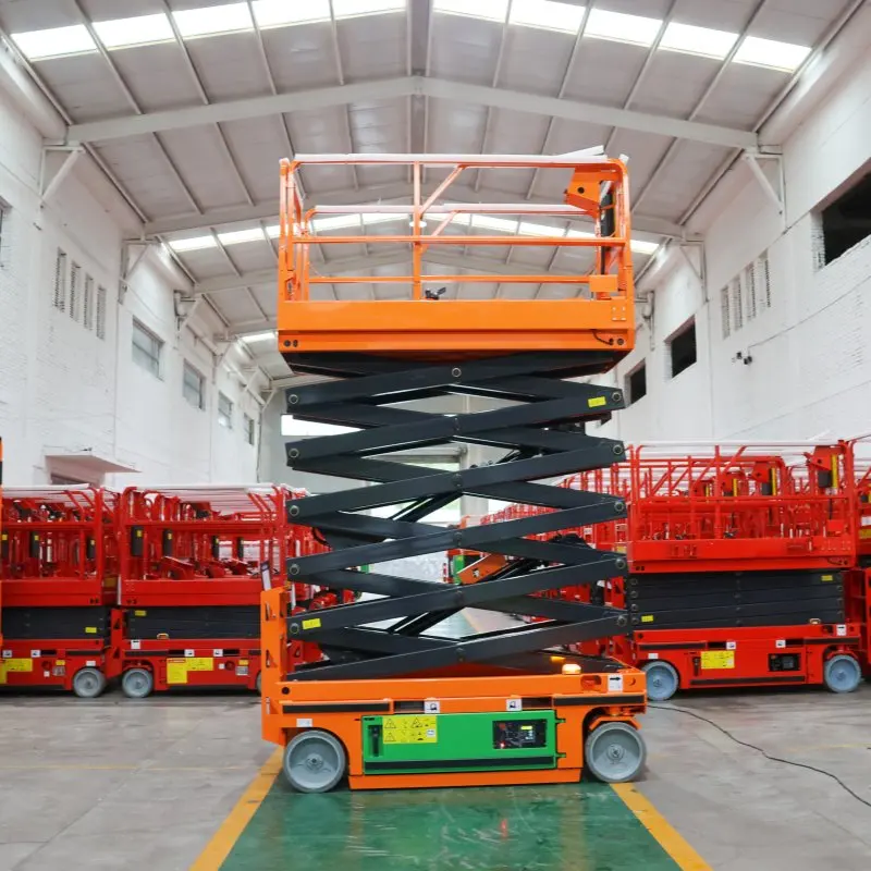 NEW 3m-14m Man Lifting Automatic Scissor Lift Hydraulic Self Propelled Warehouse Scissor Lift Cheap Price for Sale