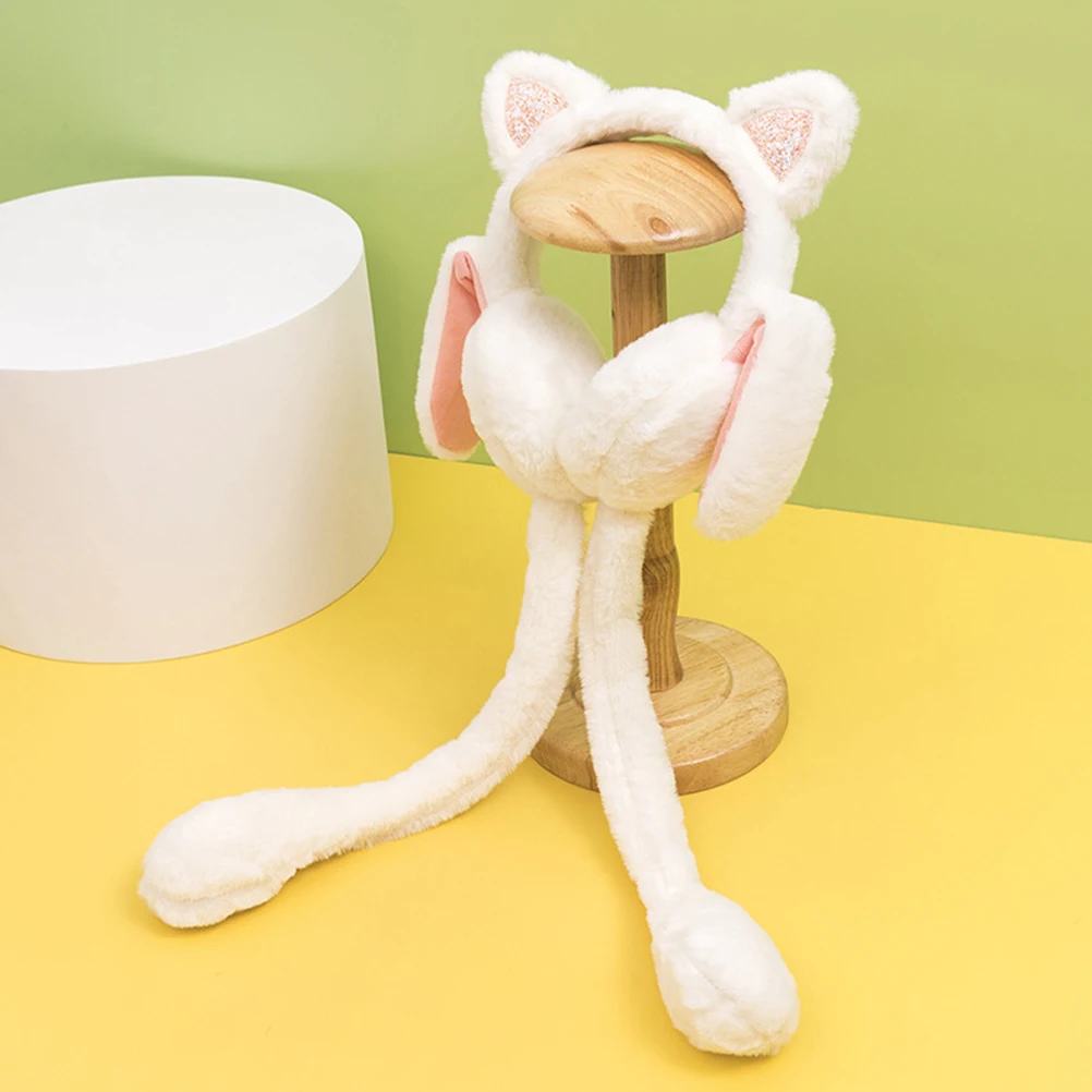 

Rabbit Earmuffs for Girls Little Bunny Headband Earphone ry Warmer Winter Cover