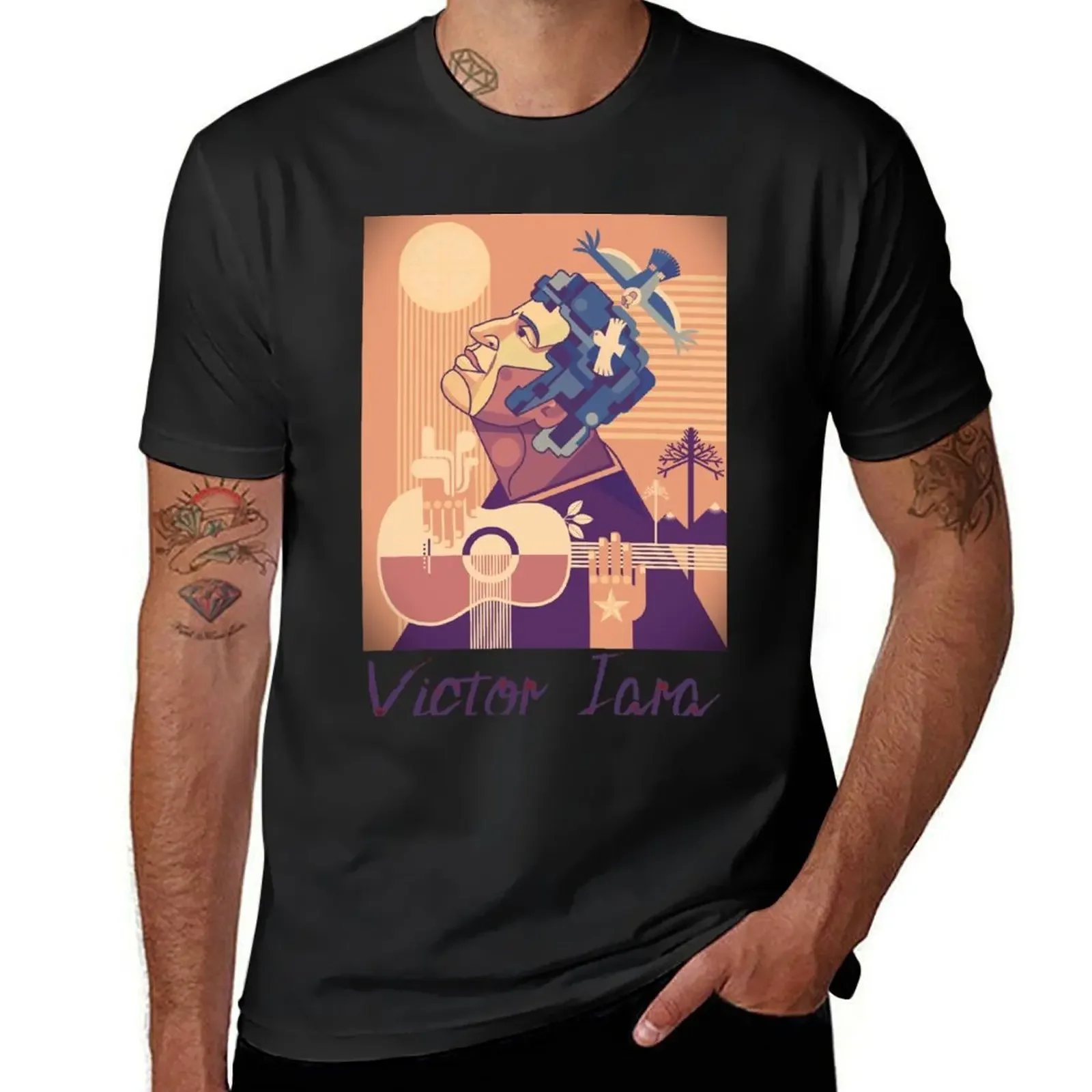 Victor Jara Art variation #2 T-Shirt essential t shirt custom t shirt anime t shirts tshirts for men