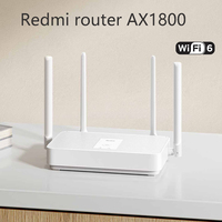 XIAOMI WIFI Router Redmi Router AX1800 5-core WiFi6 1800 Mbps 256MB Dual-Band 4 External Antennas Stably connects to 128 devices