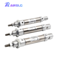 SMC Type CD85N C85N bore 8 10 12 16 20 25mm Stroke 10-200mm C85 Series Air Cylinder Standard Double Acting Single Rod ISO