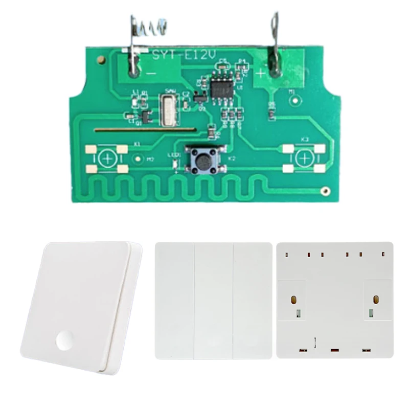 Factory OEM/ODM control board PCBA is suitable for 433/315MHZ wireless remote control switch RF remote control emission