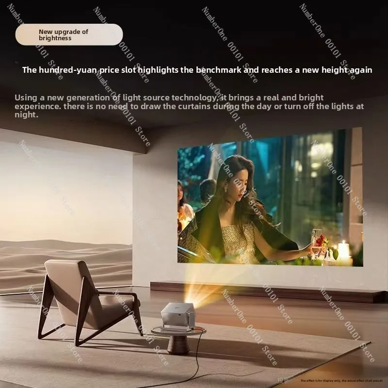4K ultra high definition projector | home/hotel bed and breakfast/office automatic home theater projector