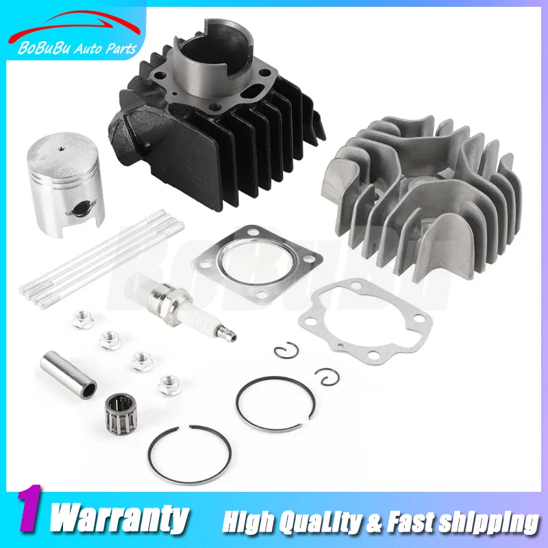 

41mm 50CC Cylinder Piston Kit for Suzuki JR50 JR 50 11210-04012-0F0 11211-04002-0F0 11111-04001 11241-04010 11141-04000