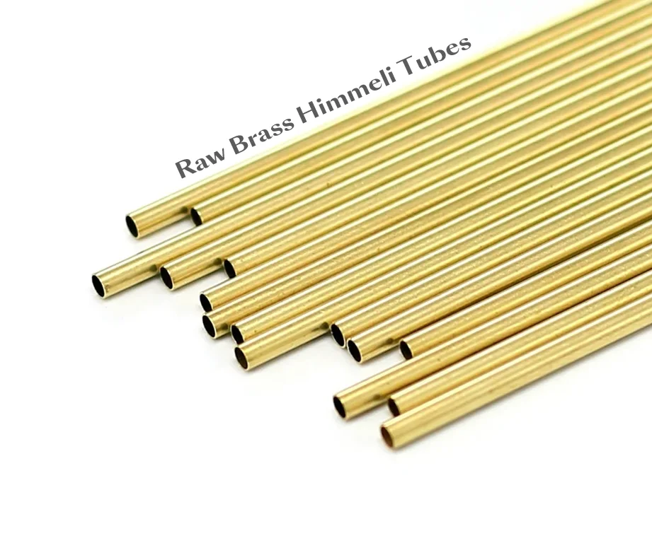 100pc Geometric Himmeli Tube, Round Brass Tube, Dia 1.5mm, All Size, For Air Plants, Raw Brass Findings, Jewelry Supplies -R1996