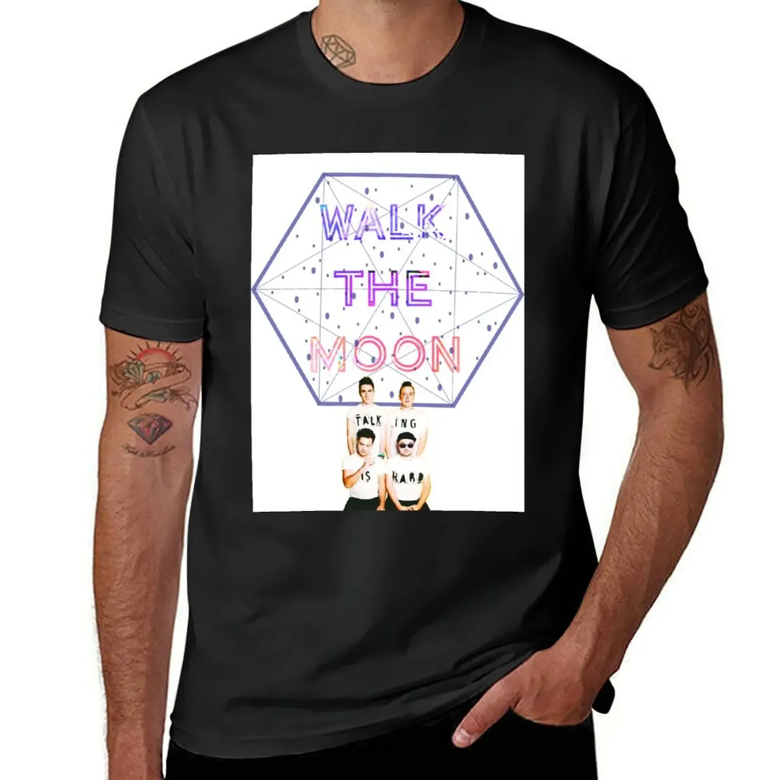 

Moon Walking Is Hard T-Shirt custom t shirt basketball graphic tees cute clothes mens t shirts pack