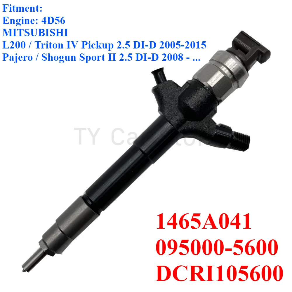 

1465A041 095000-5600 New Diesel Injector Nozzle For Mitsubishi Triton L200 Pajero / Shogun Sport 4D56 2.5L 2007-2015 DCRI109560