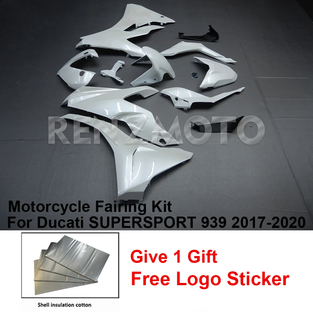 Motorcycle Fairings Kit Fit For Ducati SUPERSPORT 939 2017-2020 Custom Bodywork Set ABS Injection Full Mold 102a