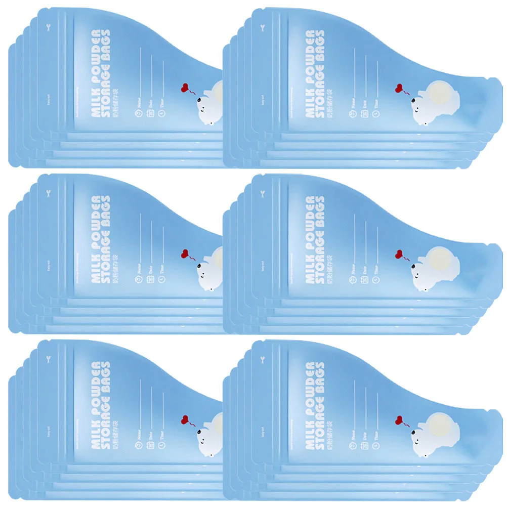 30 قطعة من أكياس تخزين مسحوق الحليب للاستعمال مرة واحدة وقابلة لإعادة الملء، تركيبة أطفال محمولة للسفر في الهواء الطلق وقابلة لإعادة الملء #2