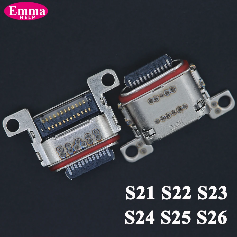 10pcs USB Charging Port Connector for SamSung Galaxy S25 S24 S23 S22Plus S26 Ultra S21 FE A10s A51 A52 A54 A72 A73
