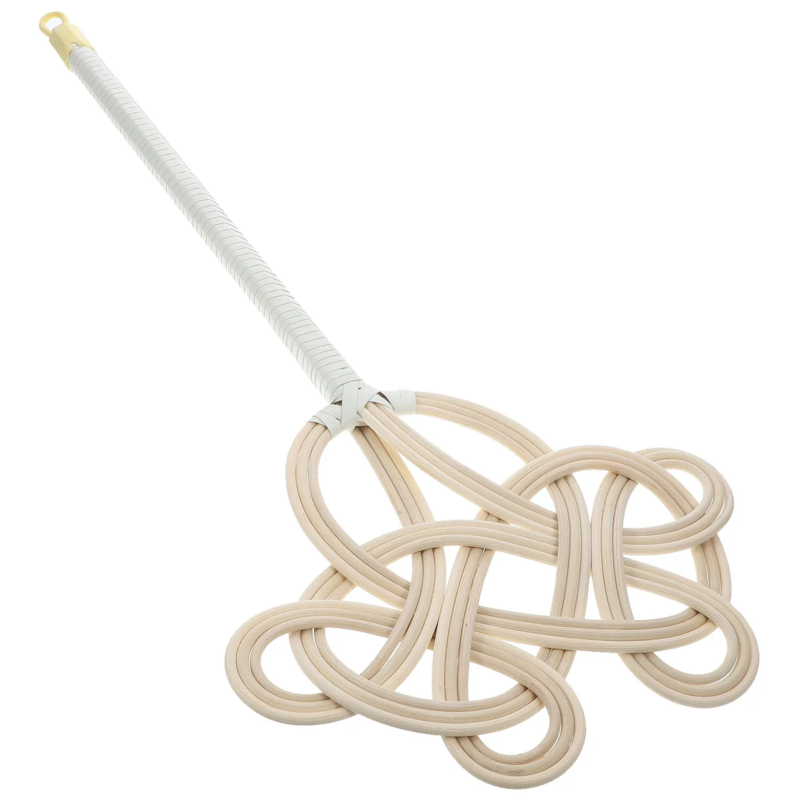 

Manual Rattan Quilt Beat Tool Long Handle Design for Quilt Dust Removal Duvet Refreshing Rug Cleaning and Household Dusting