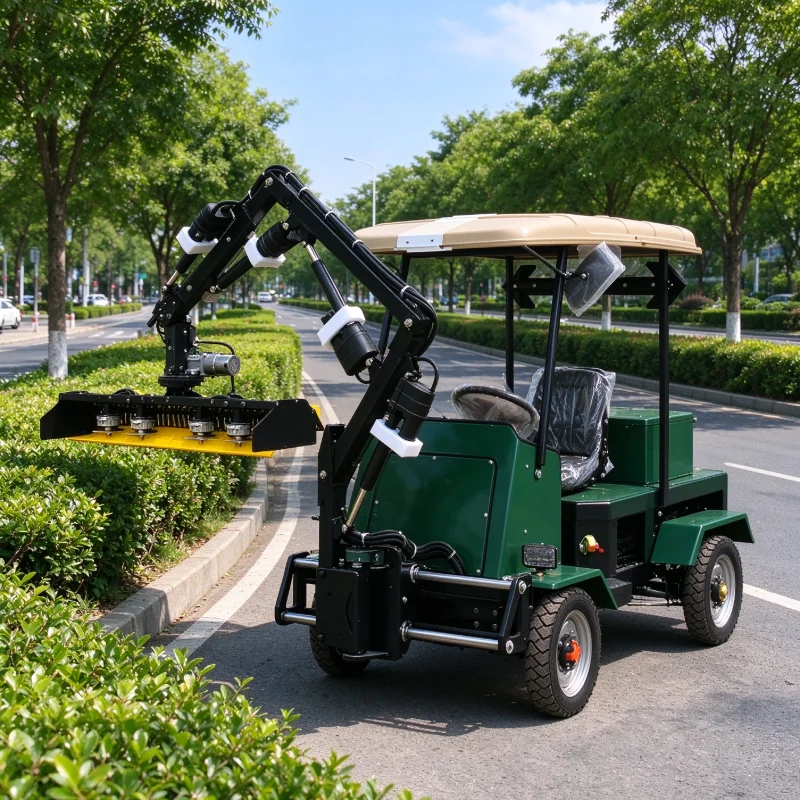 Heavy Duty Extendable Hedge Trimmer Equipped with Extension Pole and Harness for Tall Hedges & Roadside Shrub Trimming