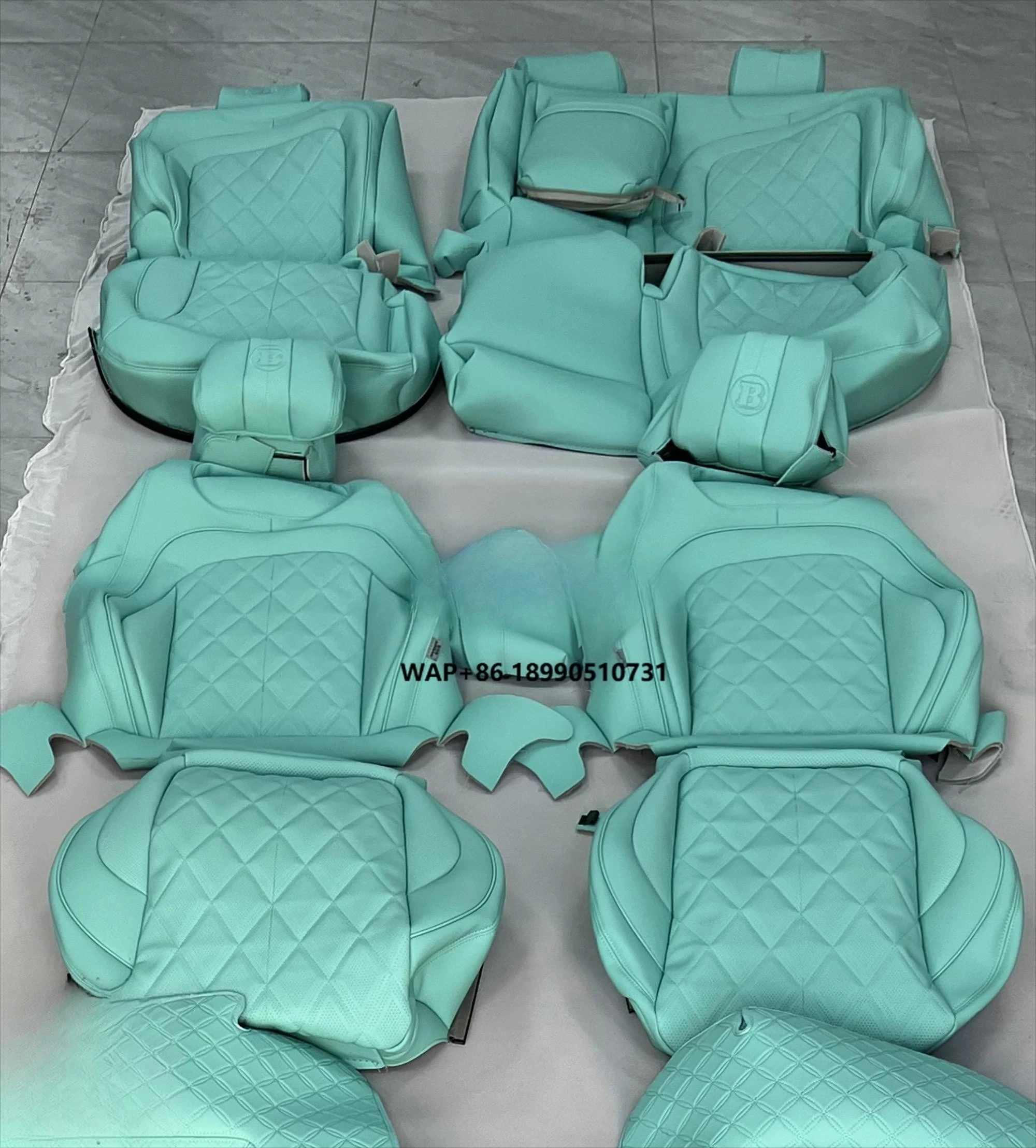 

For Mercedes Benz GLC Custom Fit Car Accessories Seat Covers for 5 Seaters Full Set Quality Leather Front and Rear Seats