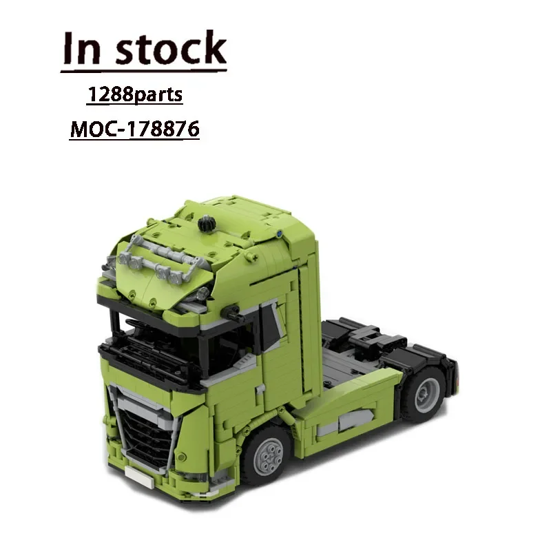 

MOC-178876 New 4x2 Truck Assembly Stitching Building Block Model 1288 Building Block Parts MOC Creative Building Block Toy Gift