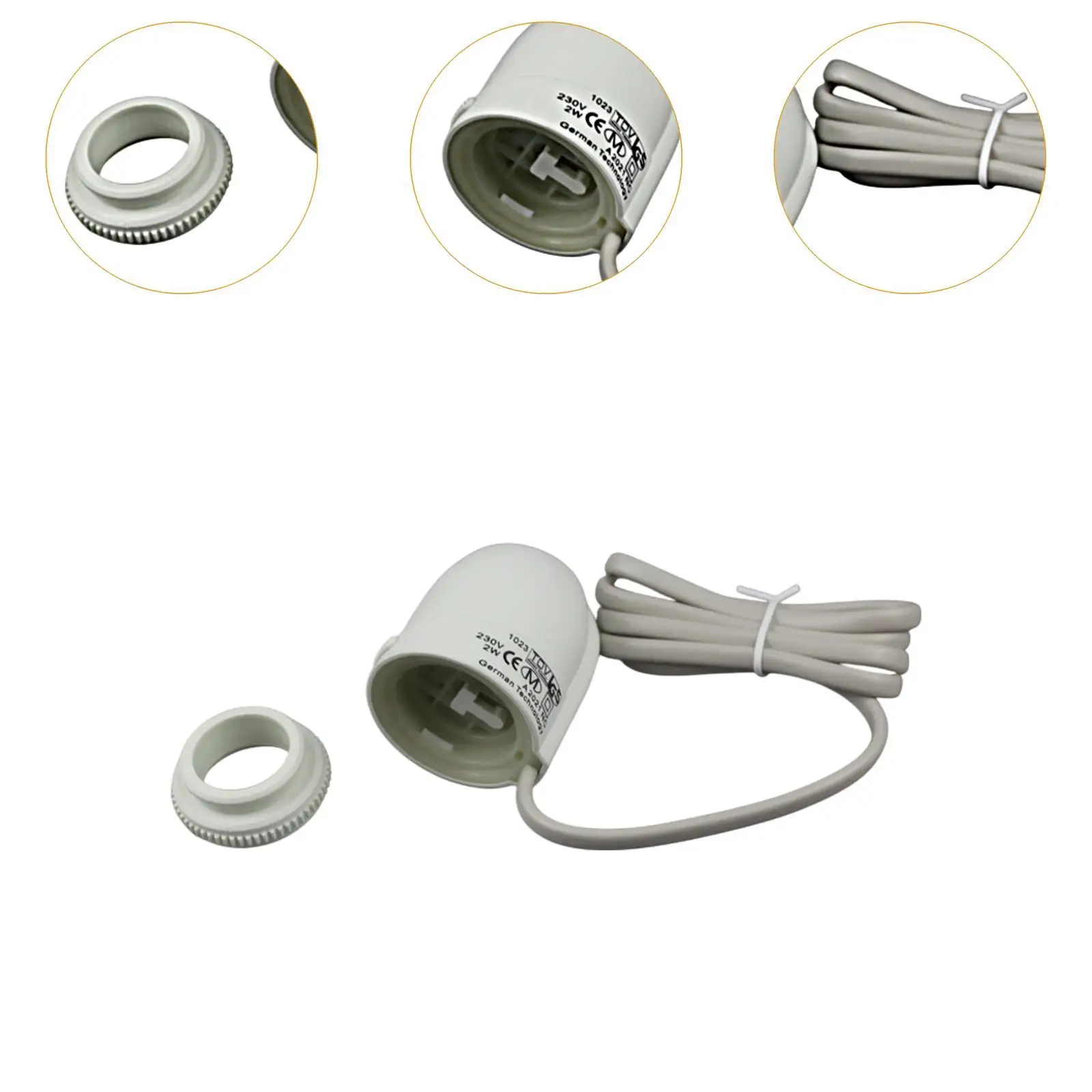 Actuador de calefacción Válvula actuadora termostática portátil estable de 1 cable