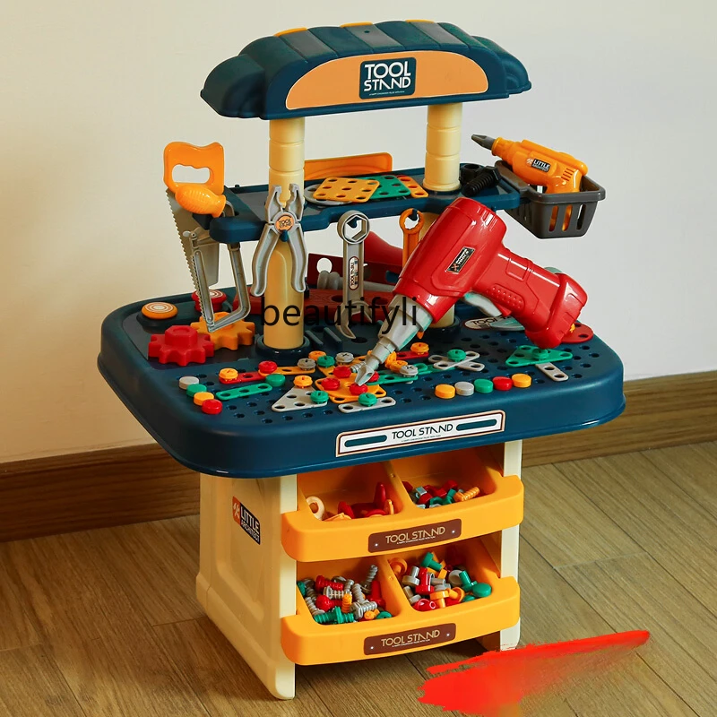 Screw Puzzle Toy Set para Crianças, Repair Toolbox for Baby Boy, Presente de aniversário