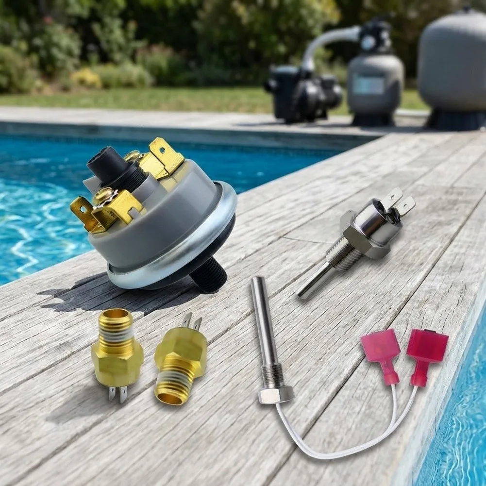 5 Piece Pool Heater Repair Kit Compatible with 42002 0024S 42001 0053S 42001 0060S 42002 0025S 42001 0063S for DIY Maintenance