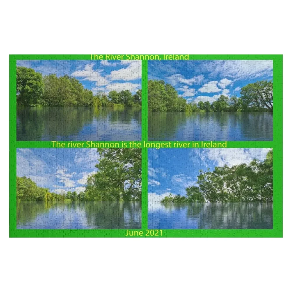 

The River Shannon, Ireland Jigsaw Puzzle Woodens For Adults Wooden Adults Personalized Kids Gifts Puzzle