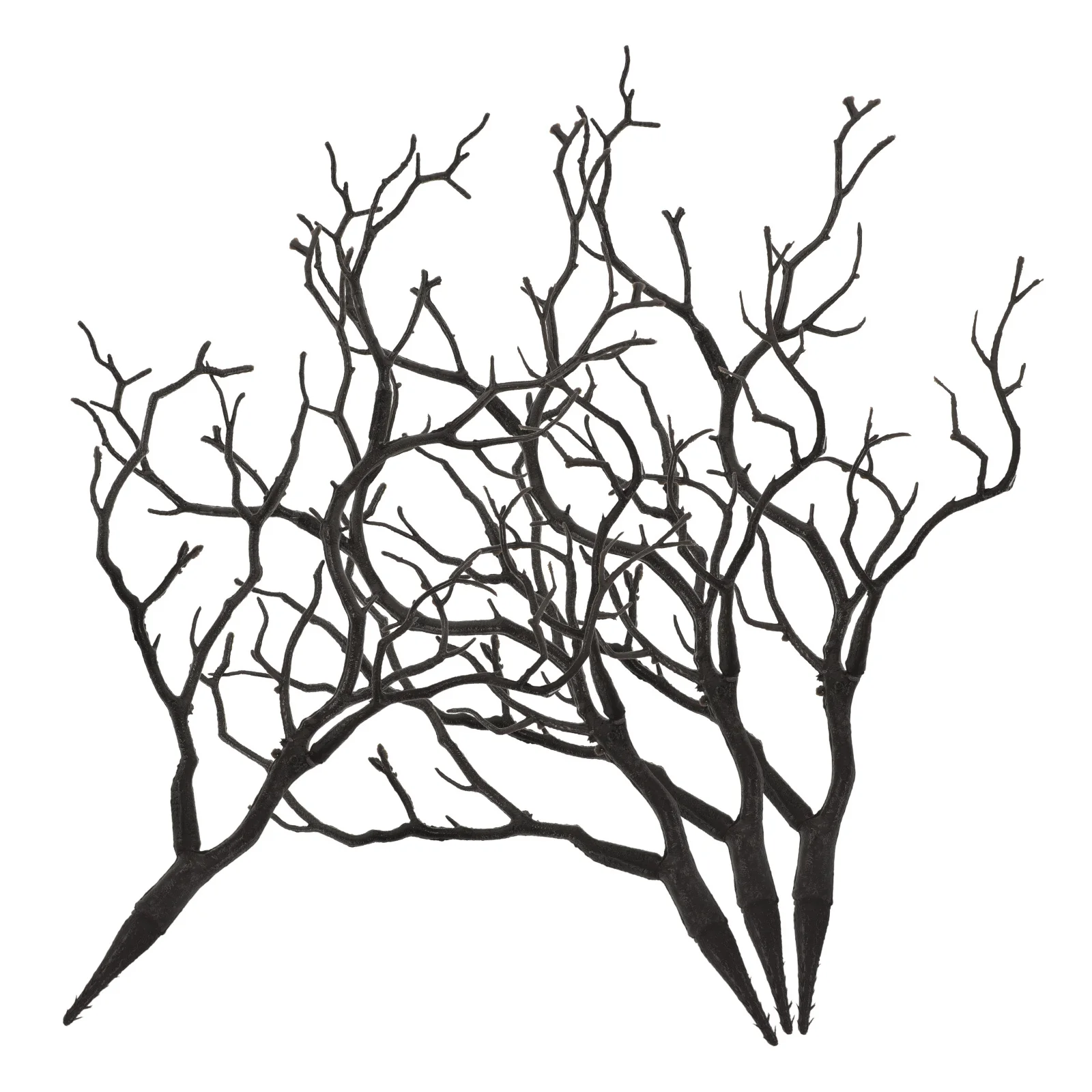 

4pcs Realistic Artificial Branches Simulation Twig For Diy Flower Arrangement Home Decor Vase Filling Craft Branches Plastic