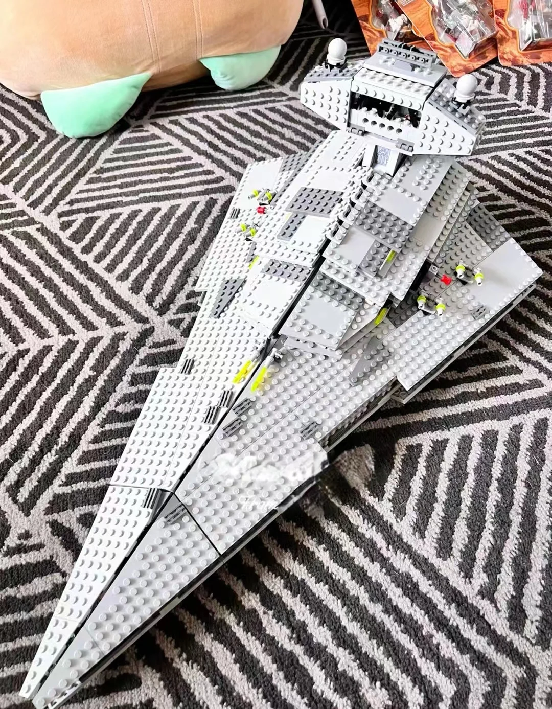 

Императорский звездный разрушитель, строительные блоки, кирпичи, развивающие детские игрушки на Рождество, день рождения, подарки, совместимые 75055 05062