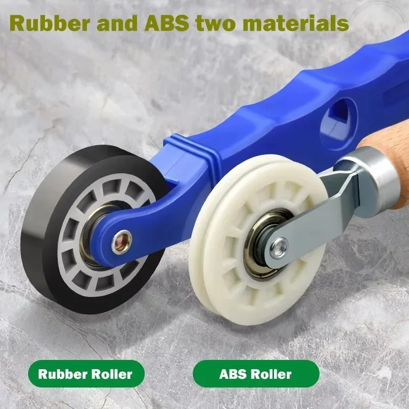 ABS Rubber U-Groove Fix Hard Bar Lamp Quick Mount Tools 6-10mm Light Strip Installation Roller LED Strip Light Install Tool