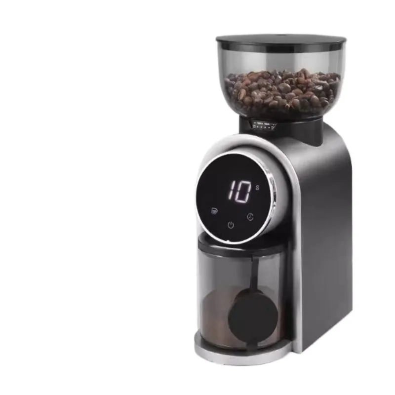 For Smart Electric Bean Grinder Hand Punched Steel Core Small Coffee Bean Electric Grinder Home Coffee Machine