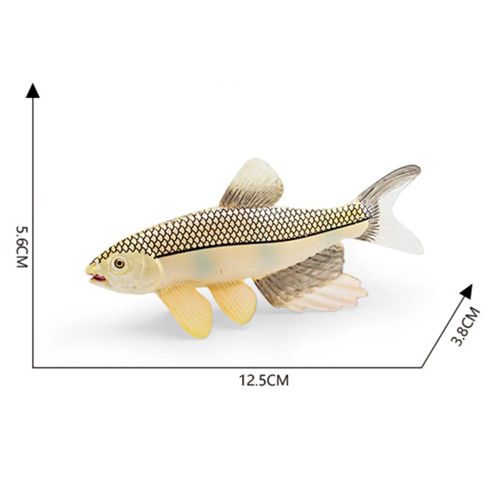 Fish Model Toy Simulated Sea Life Animals Figurines for Desktop Decoration Party